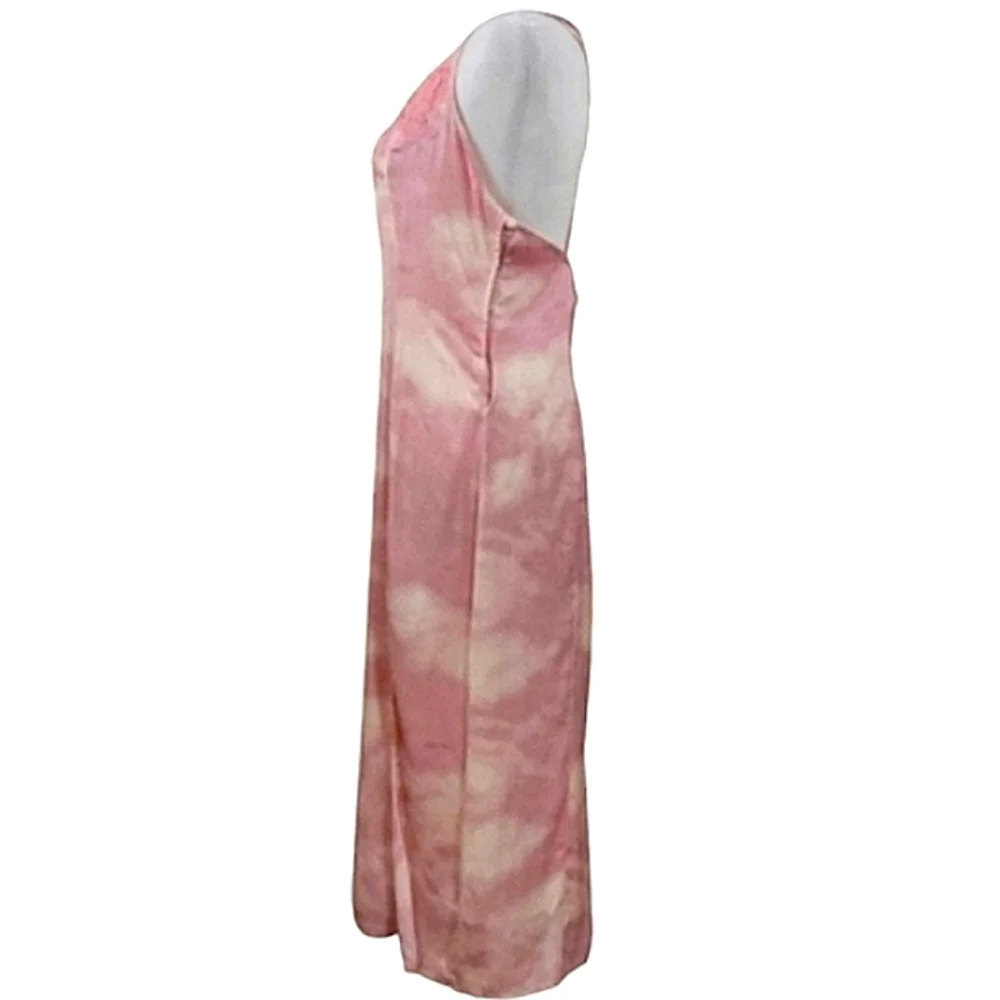 Free People Intimately Chasing Shadows Slipdress Pink Wash Combo Size Medium